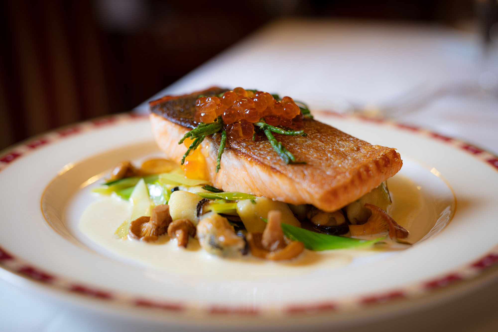 Salmon for dinner